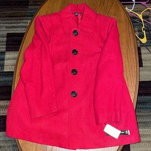 Red blazer
